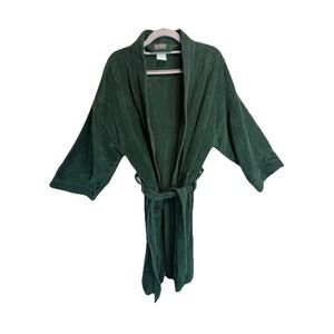 Vintage Knightsbridge Men's Terry Robe, 100% Cotton, One Size